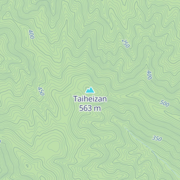 Map of Taiheizan