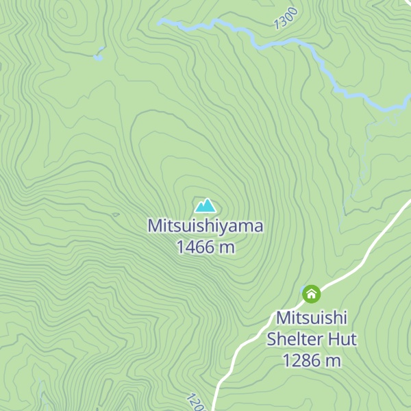 Map of Mitsuishiyama