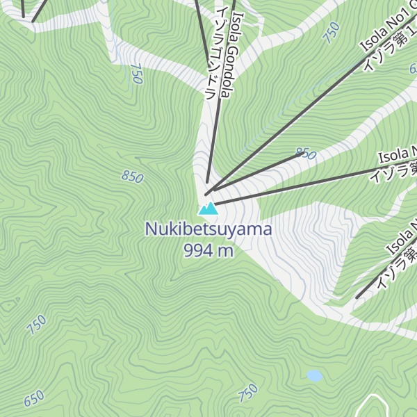 Map of Nukibetsuyama