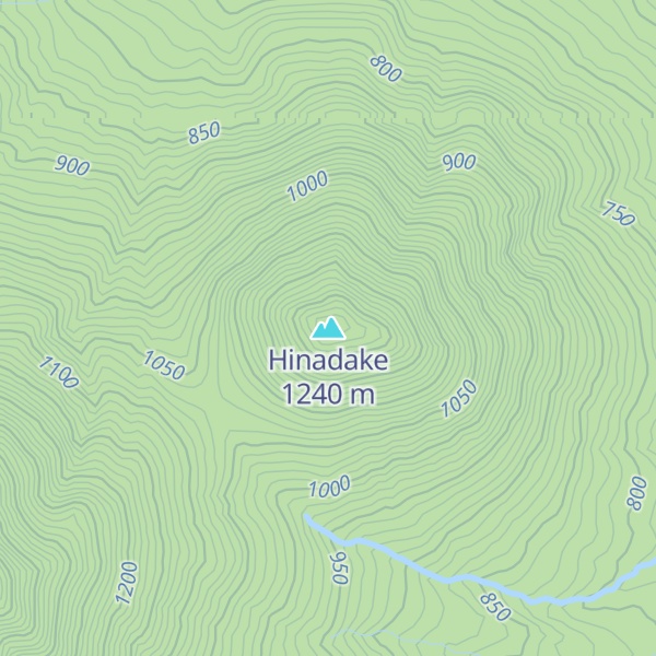 Map of Hinadake