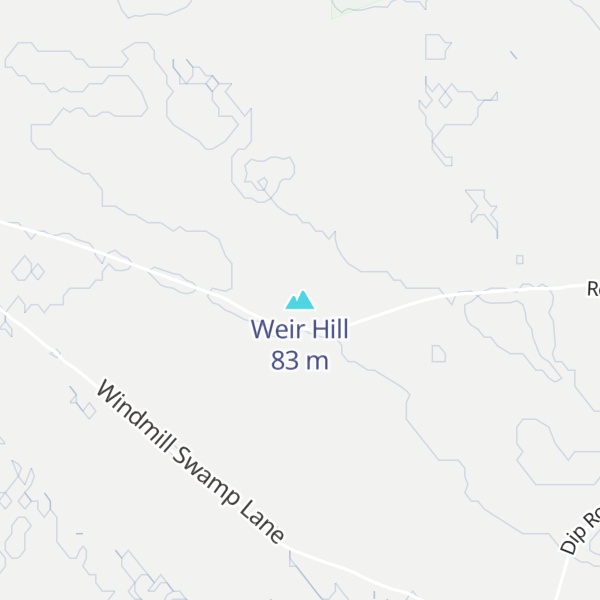 Map of Weir Hill