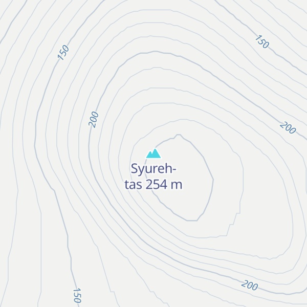 Map of Syureh-tas