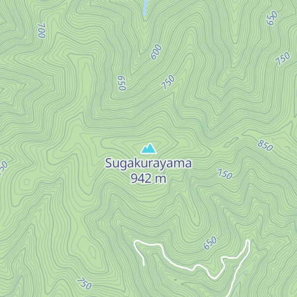 Map of Sugakurayama