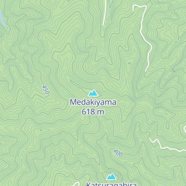 Map of Medakiyama