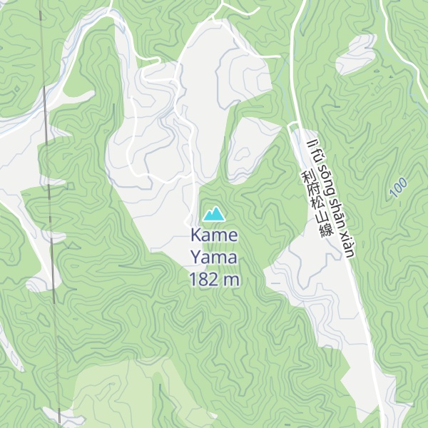 Map of Kame Yama