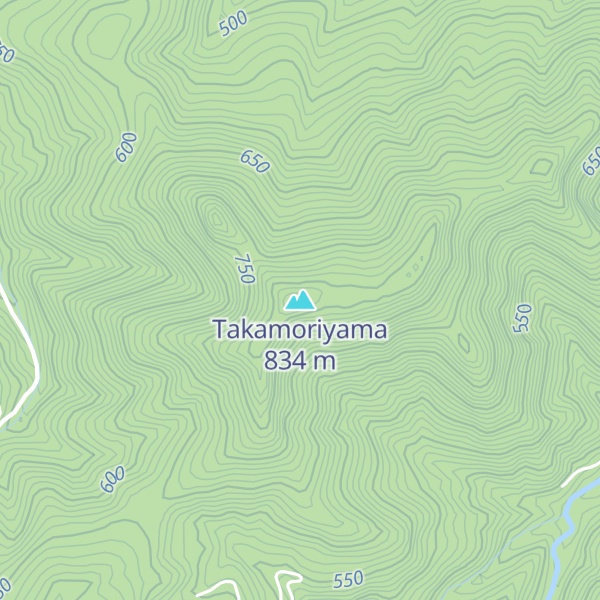 Map of Takamoriyama