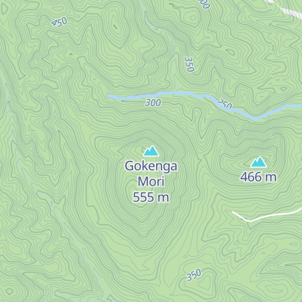 Map of Gokenga Mori