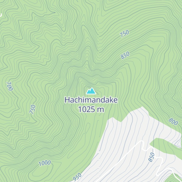 Map of Hachimandake