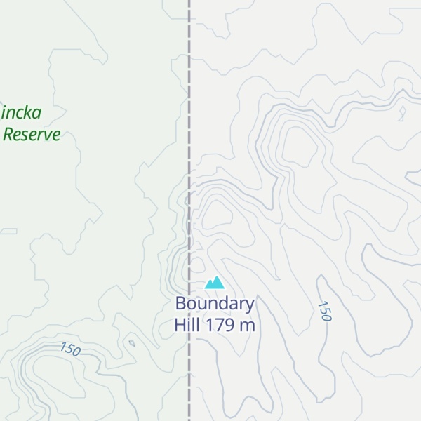 Map of Yanpurra Hill