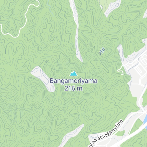 Map of Bangamoriyama