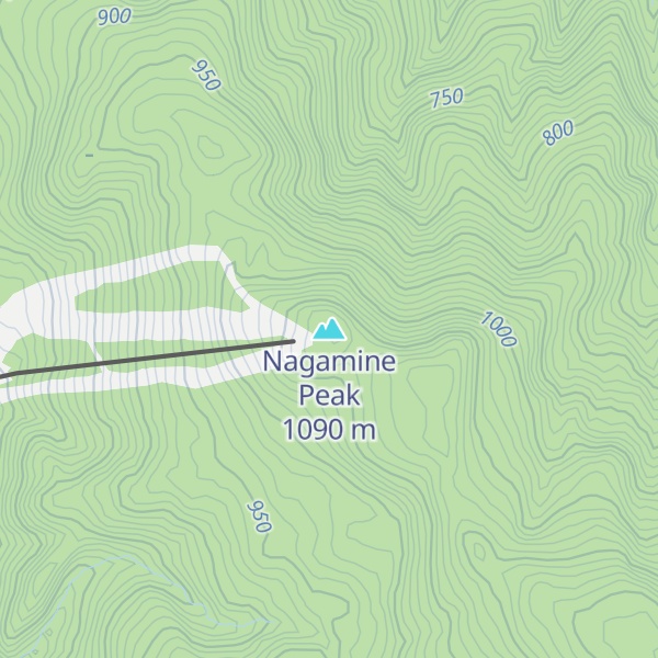 Map of Nagamine Peak