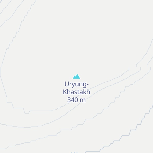 Map of Uryung-Khastakh