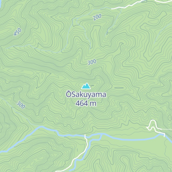 Map of ŌSakuyama