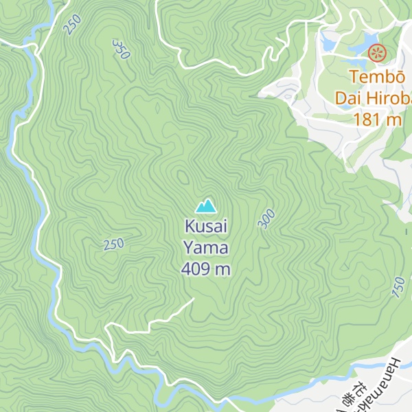 Map of Kusai Yama