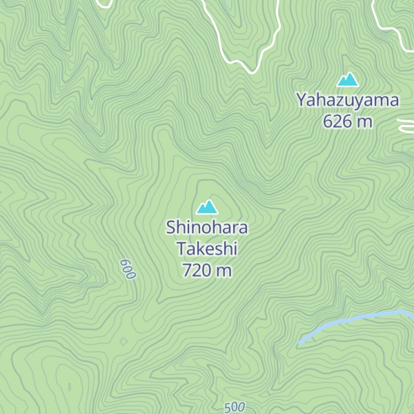 Map of Shinohara Takeshi