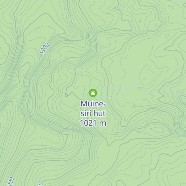 Map of Muine-siri hut