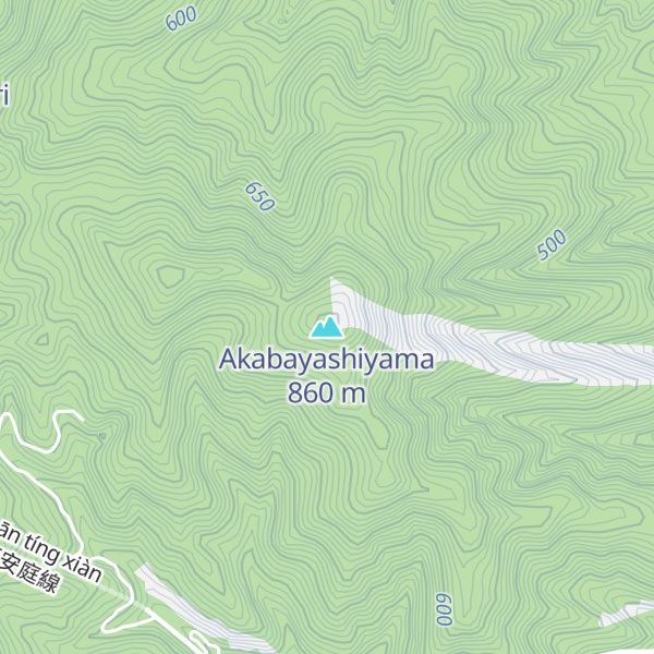 Map of Akabayashiyama