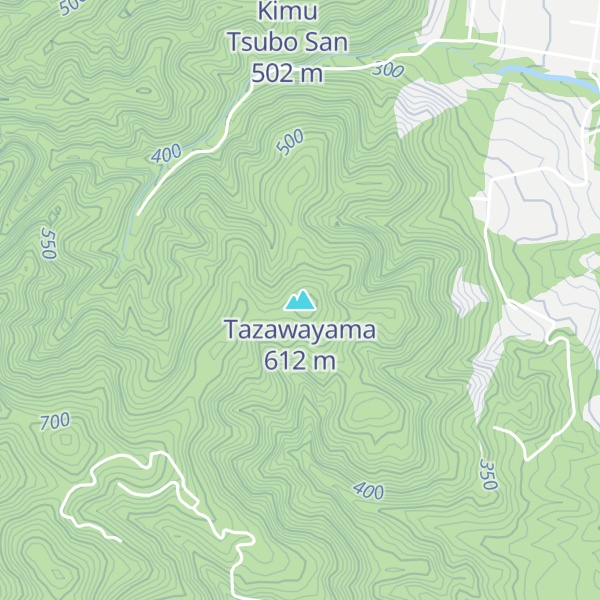 Map of Tazawayama