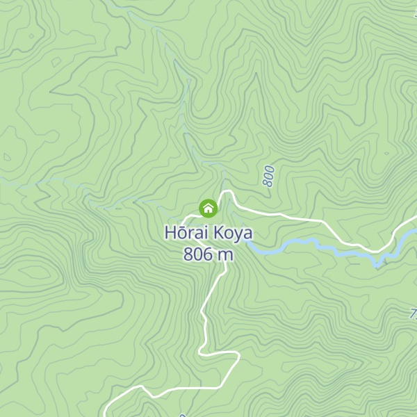 Map of Hōrai Koya