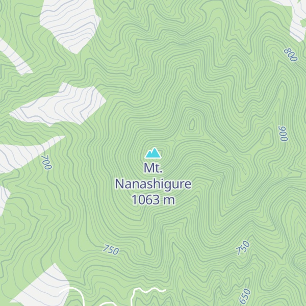 Map of Mt. Nanashigure