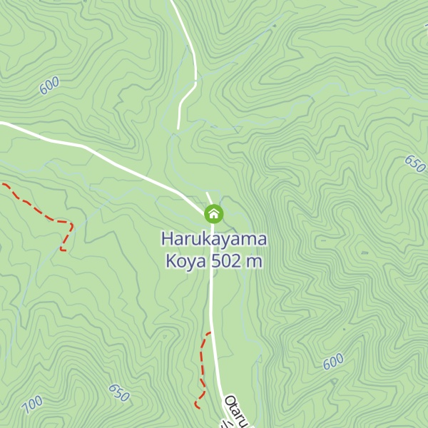 Map of Harukayama Koya