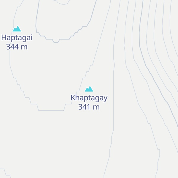 Map of Khaptagay