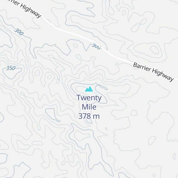 Map of Twenty Mile