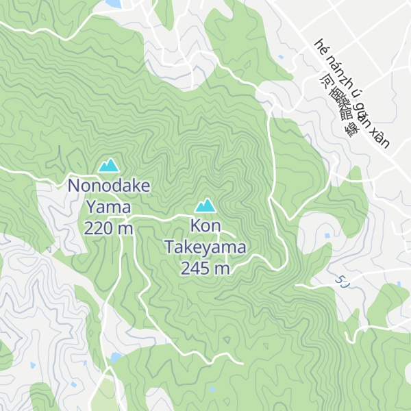 Map of Kon Takeyama