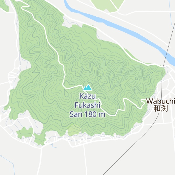 Map of Kazu Fukashi San
