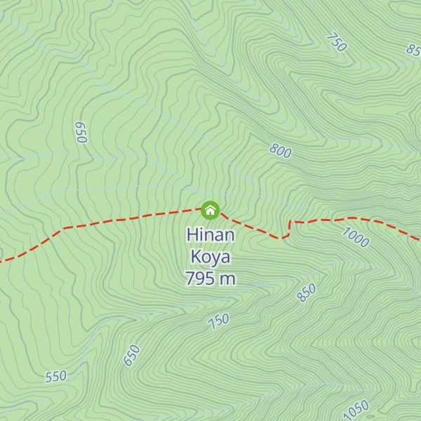 Map of Hinan Koya