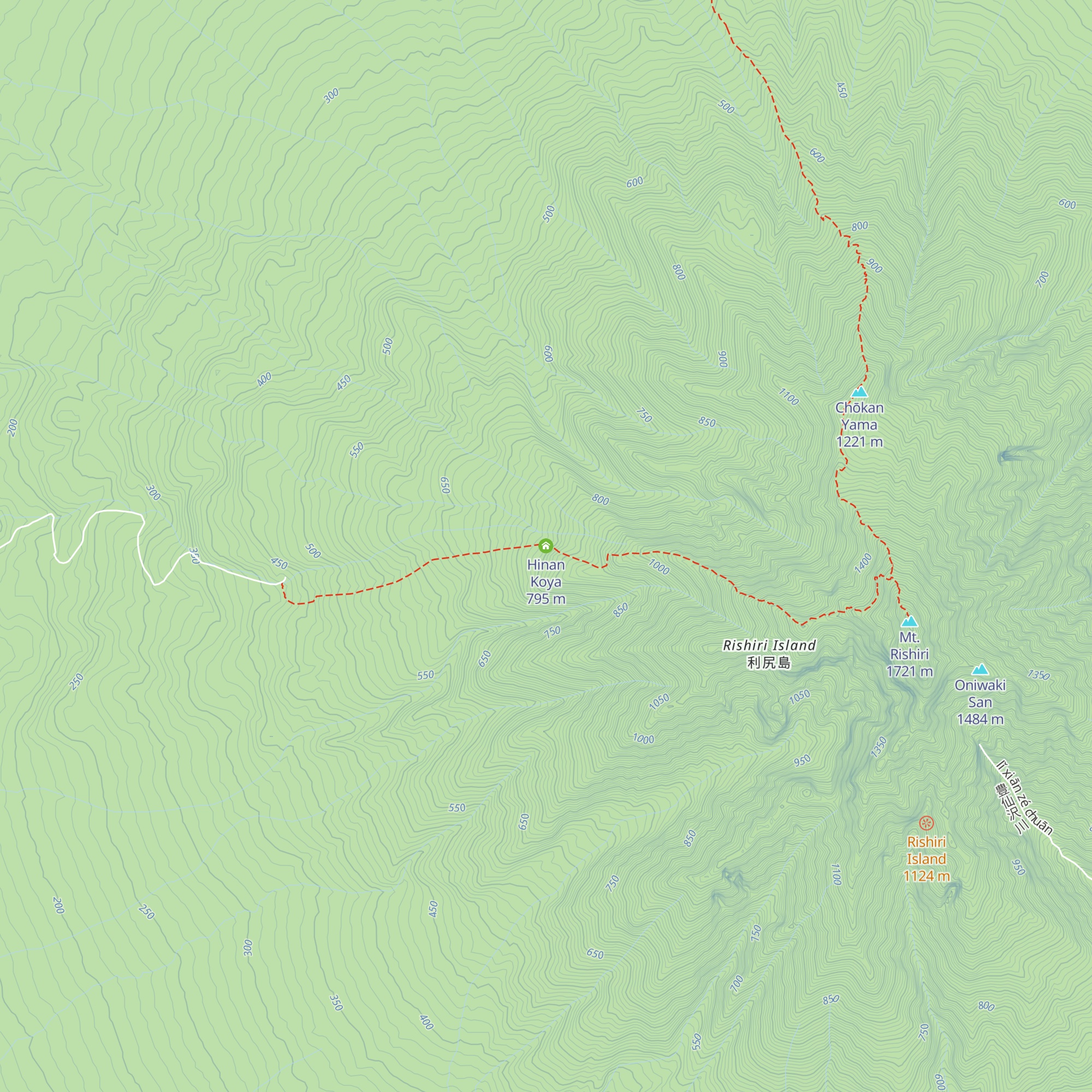 Hinan Koya map