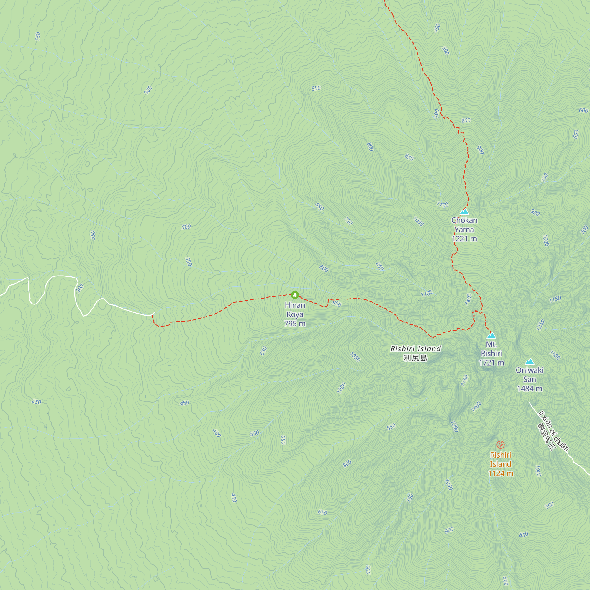 Hinan Koya map