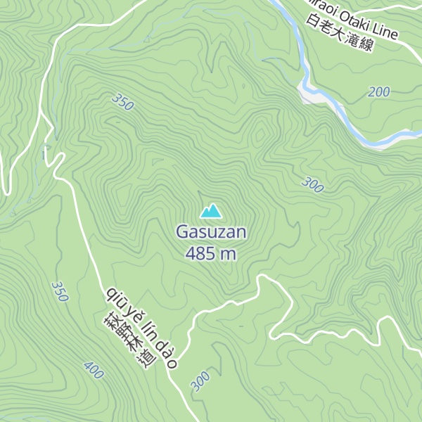 Map of Gasuzan