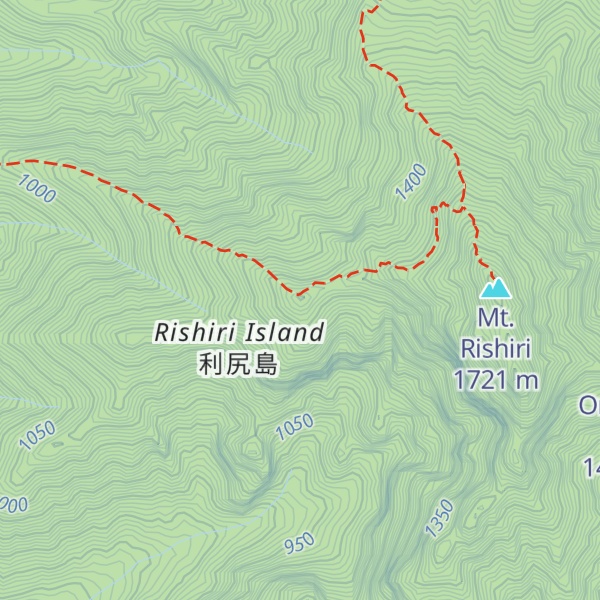 Map of Mt. Sancho