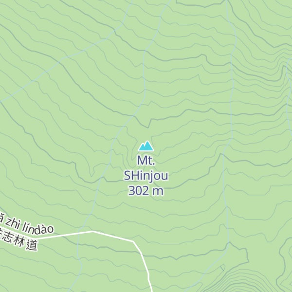 Map of Mt. SHinjou