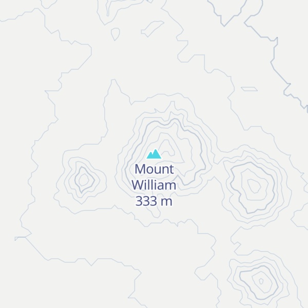 Map of Mount William