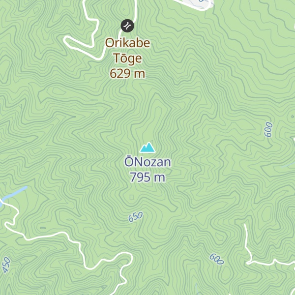 Map of ŌNozan