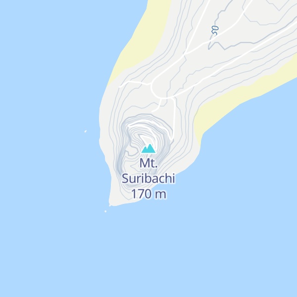Map of Mt. Suribachi