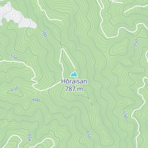 Map of Hōraisan