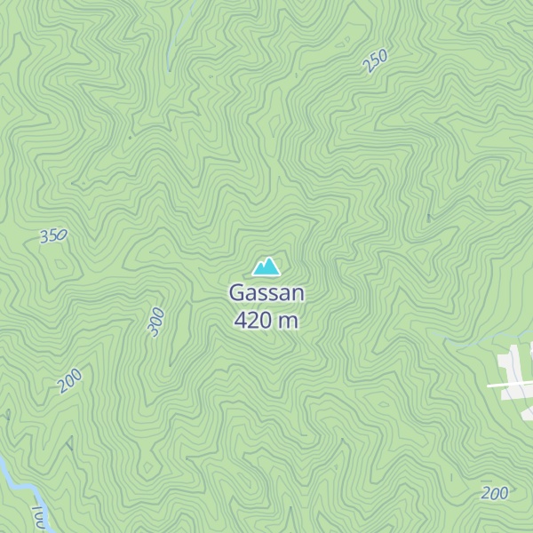 Map of Gassan