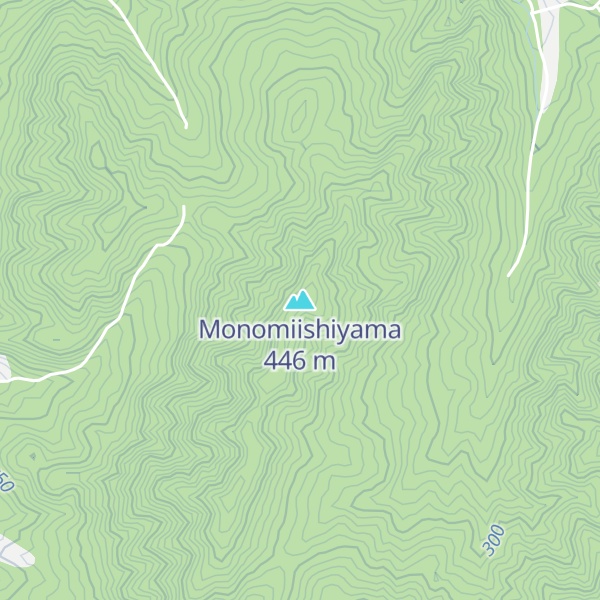 Map of Monomiishiyama