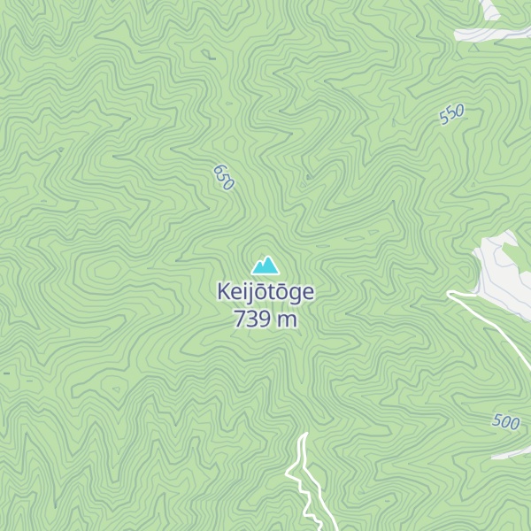Map of Keijōtōge