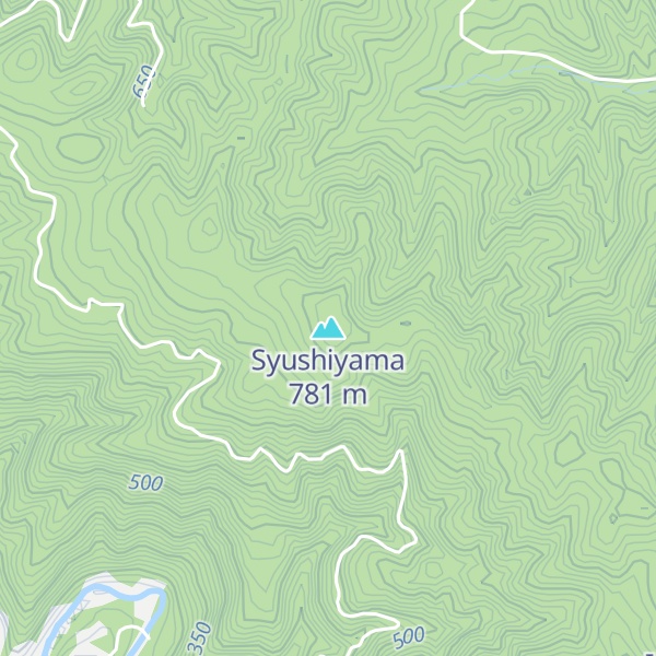 Map of Syushiyama
