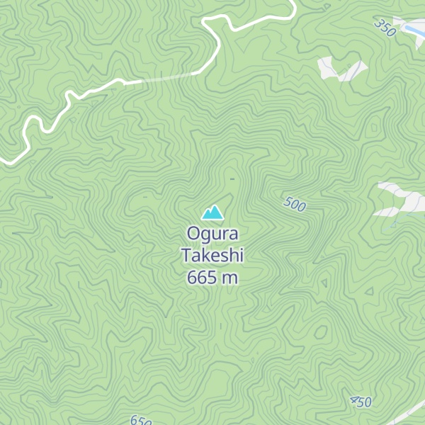 Map of Ogura Takeshi
