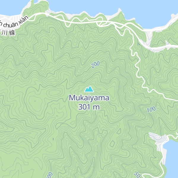 Map of Mukaiyama