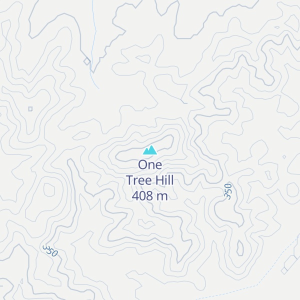 Map of One Tree Hill