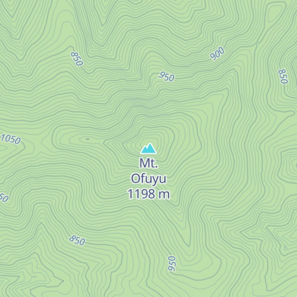 Map of Mt. Ofuyu