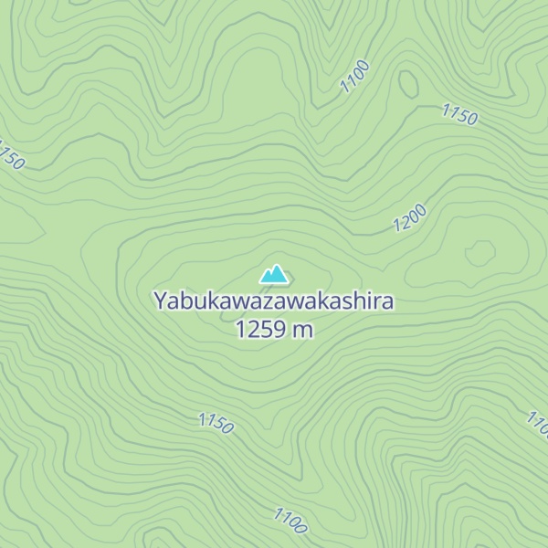 Map of Yabukawazawakashira
