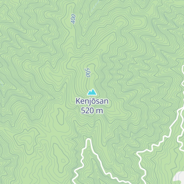 Map of Kenjōsan