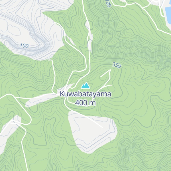 Map of Kuwabatayama